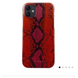 Burga Wild Pomegranate - Red Snake iPhone 12 Case